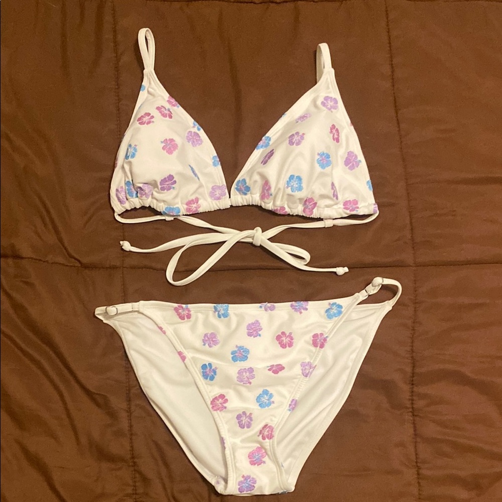Floral Print Bikini Set